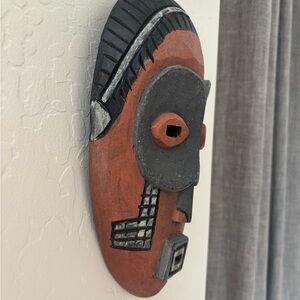 Pier 1 Wood Tribal Mask Wall Art